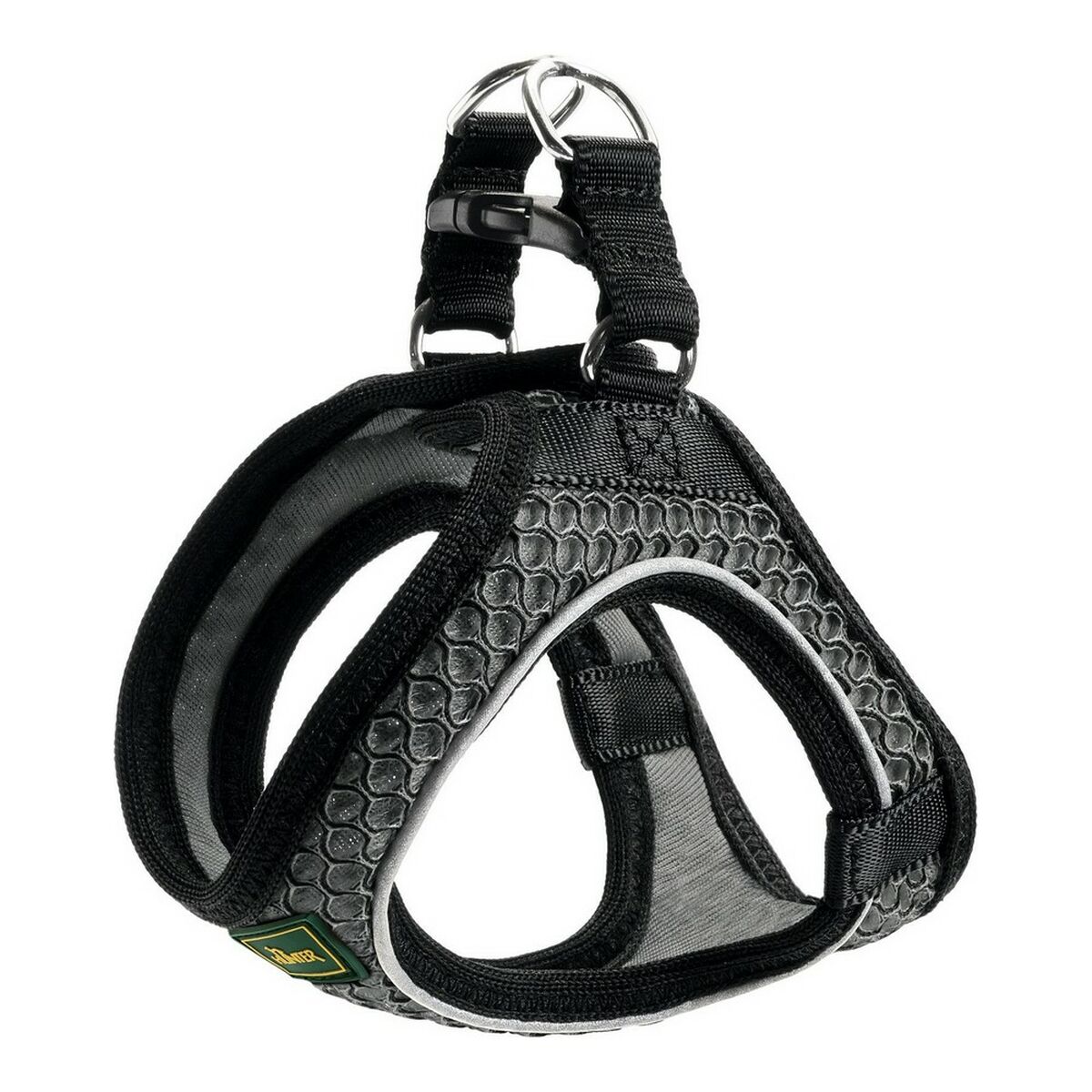 Imbracatura per Cani Hunter Hilo-Comfort Antracite Taglia XXS (26-30 cm) - Immagine 1