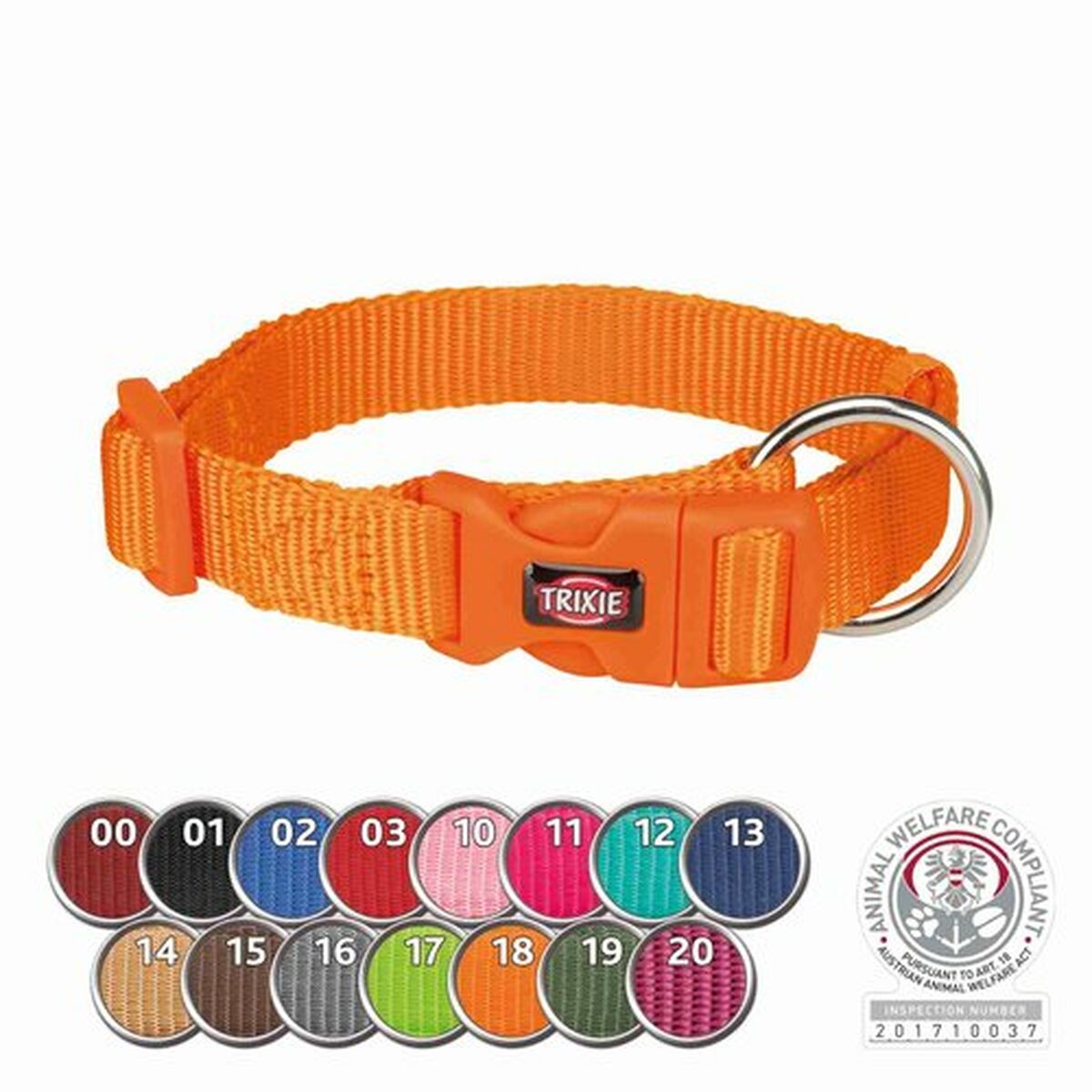 Collare per Cani Trixie New Premium Blu cobalto S 25-40 cm - Immagine 8