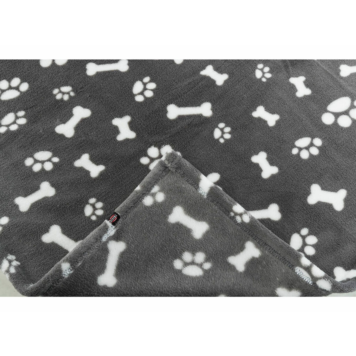 Coperta per Animali Domestici Trixie Kenny Grigio Poliestere 75 × 5 cm - Immagine 5