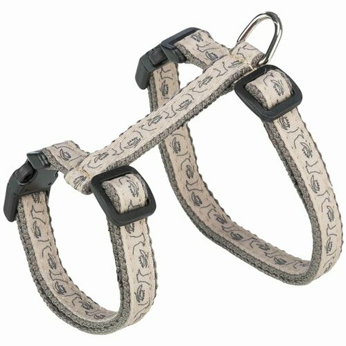 Pettorina per gatti Trixie Beige Grigio 27-45 cm - Immagine 2