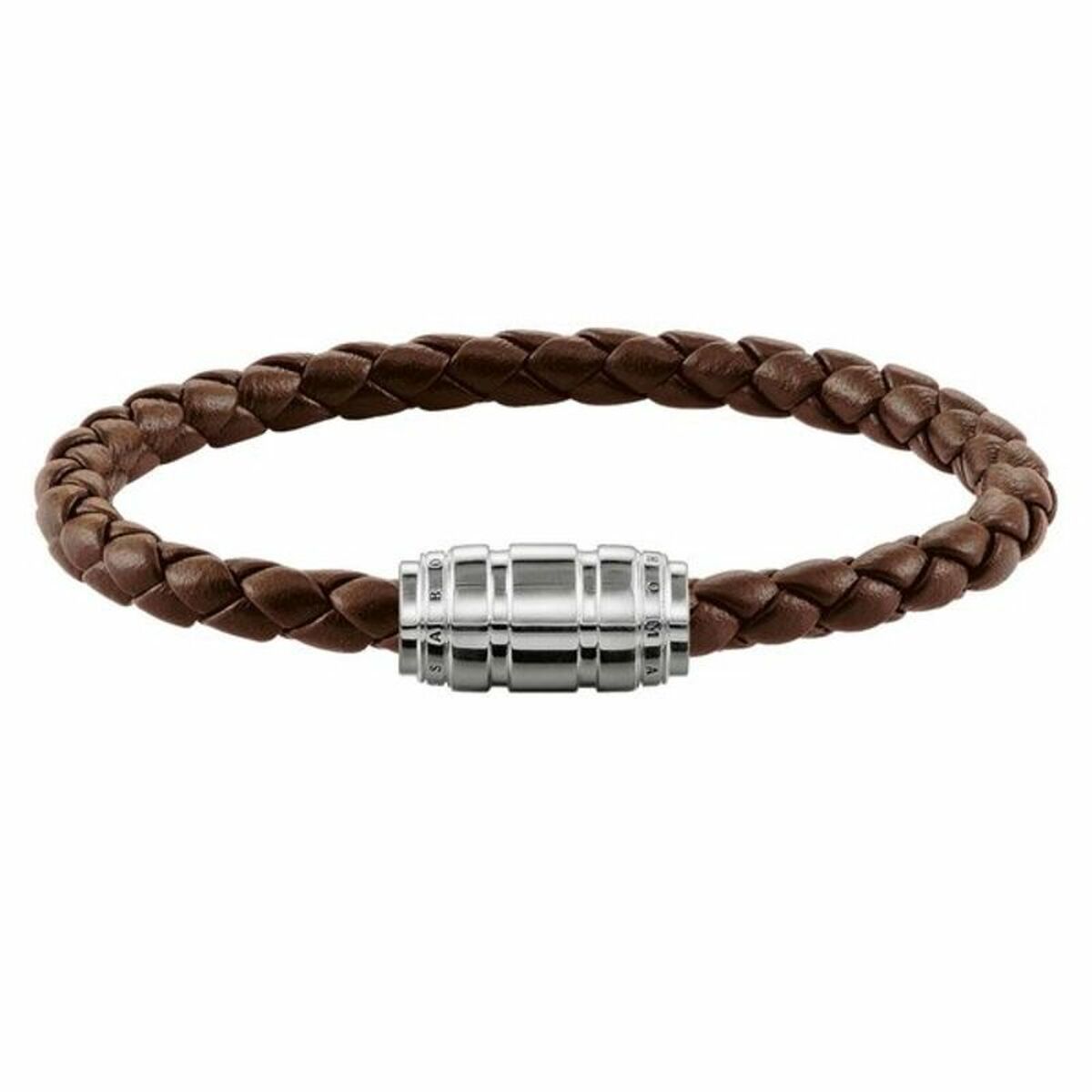 Bracciale Unisex Thomas Sabo UB0019-823-2 Argentato Marrone 18,5 cm 16,5 cm - Immagine 2