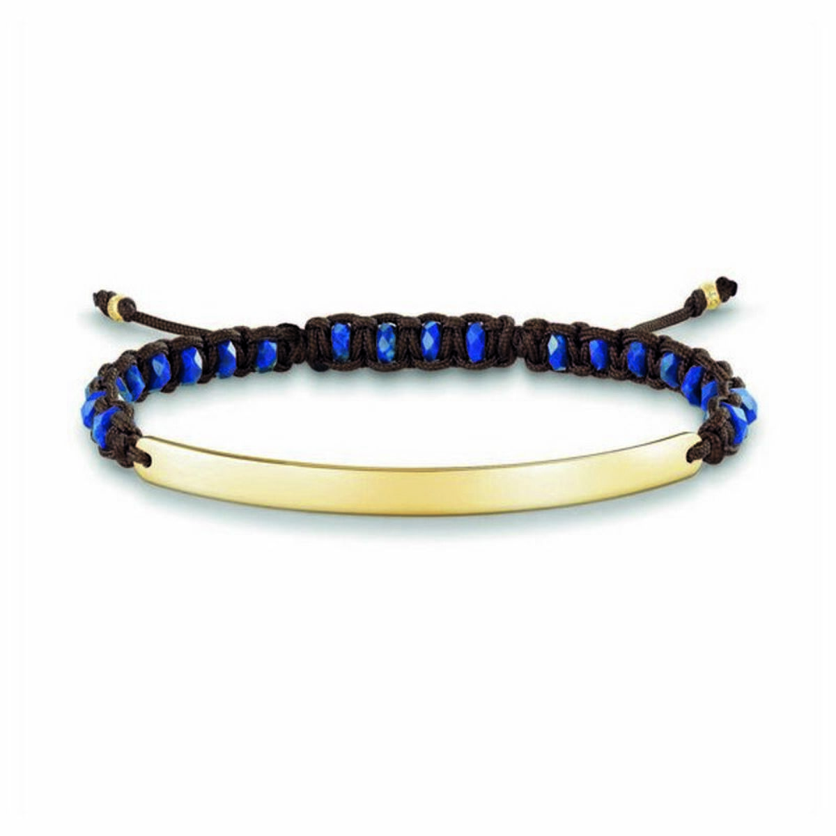 Bracciale Donna Thomas Sabo LBA0056-892-32-L19v Azzurro Dorato Argento (16 - 19 cm) - Immagine 1