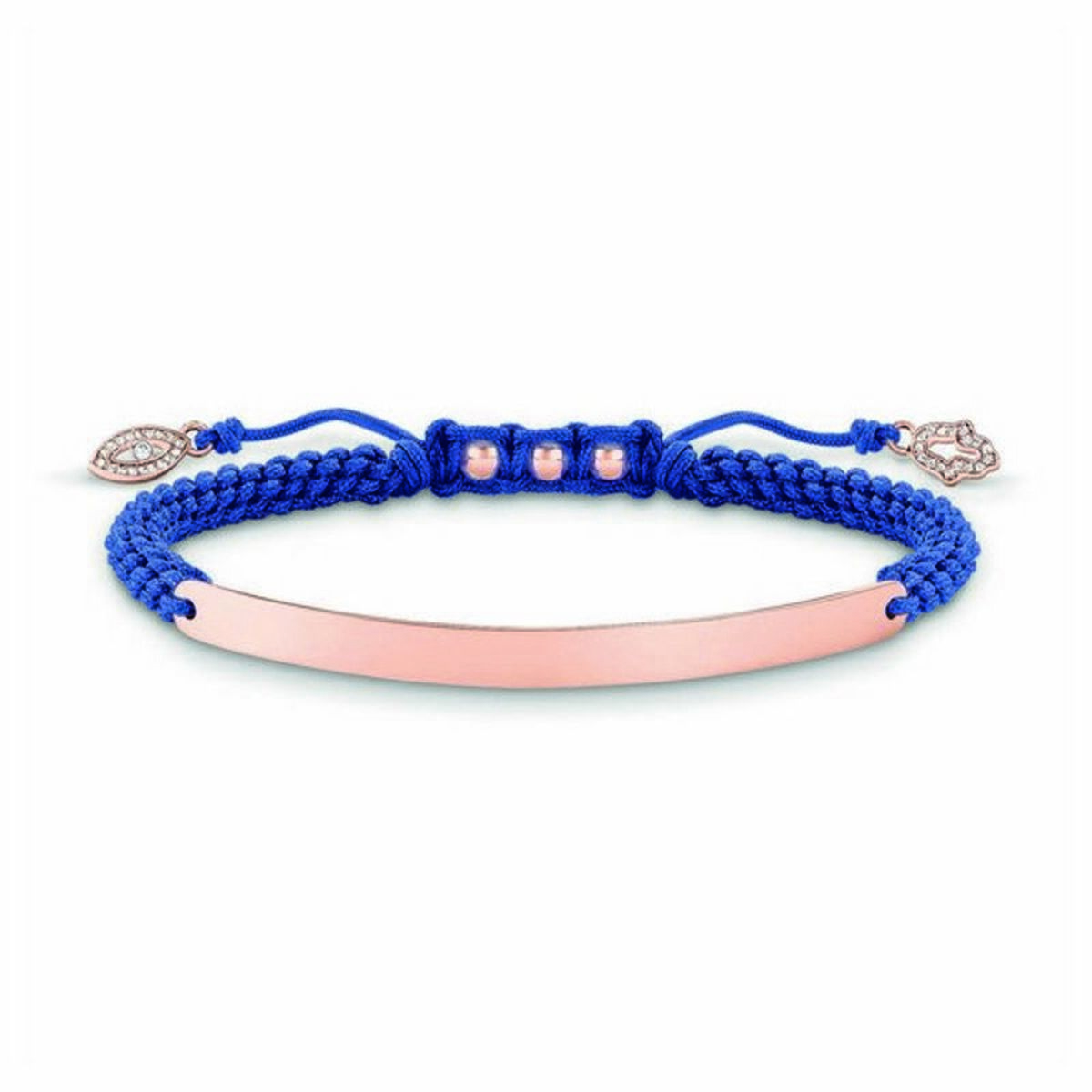 Bracciale Donna Thomas Sabo LBA0068-898-1 Azzurro Oro rosa Argento - Immagine 2