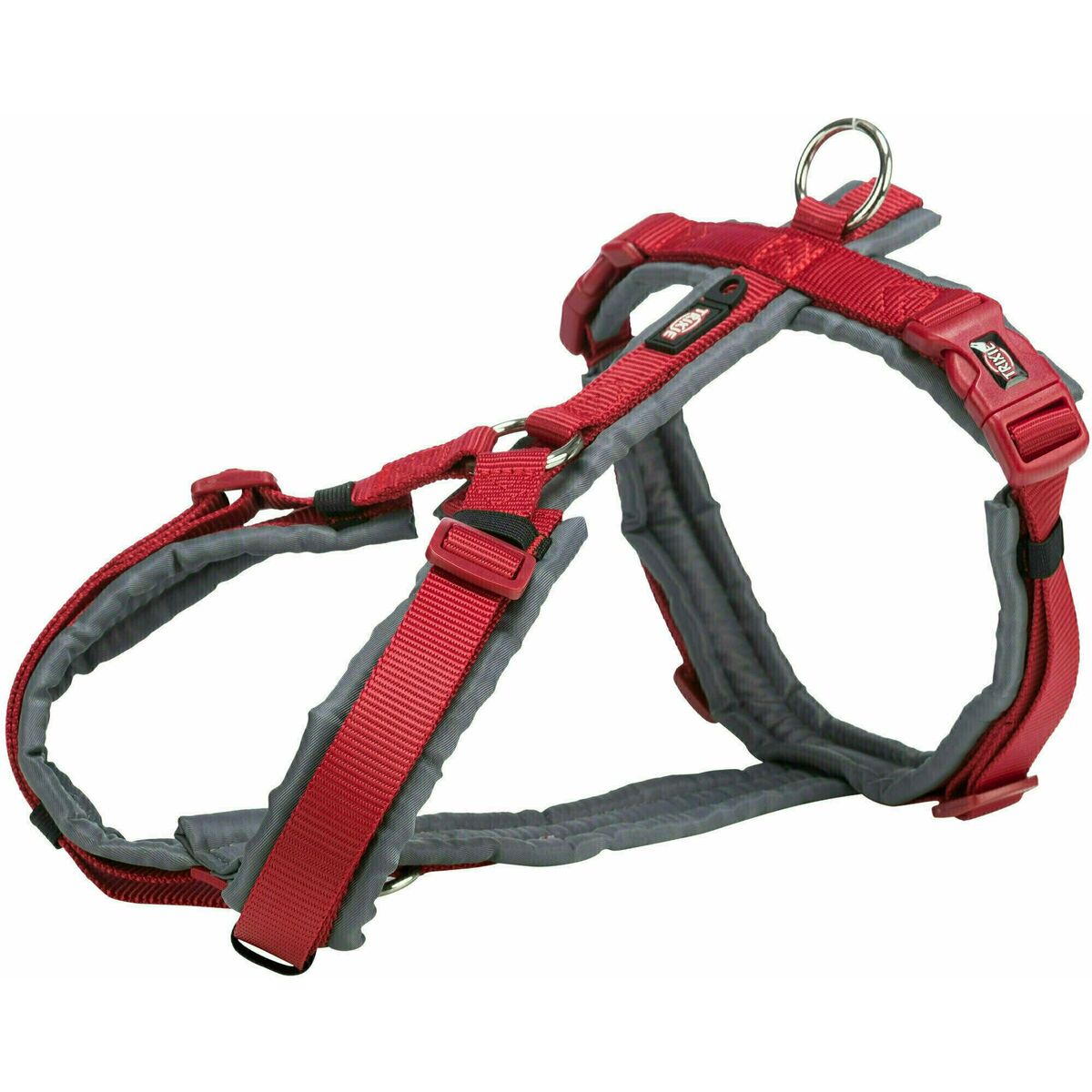 Imbracatura per Cani Trixie Premium Trekking Rosso Grafite S - Immagine 2