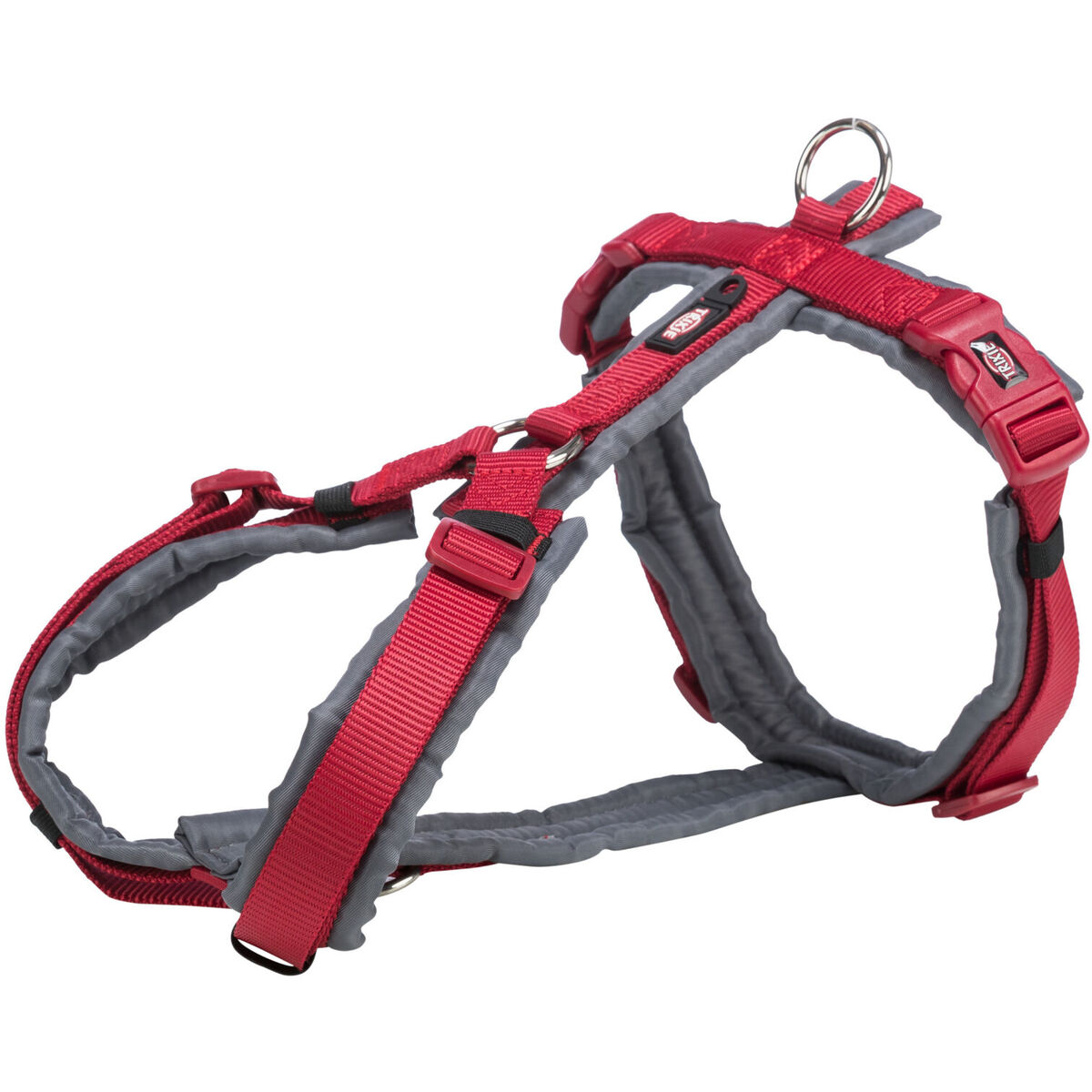 Imbracatura per Cani Trixie Premium Trekking Rosso Grafite M - Immagine 1