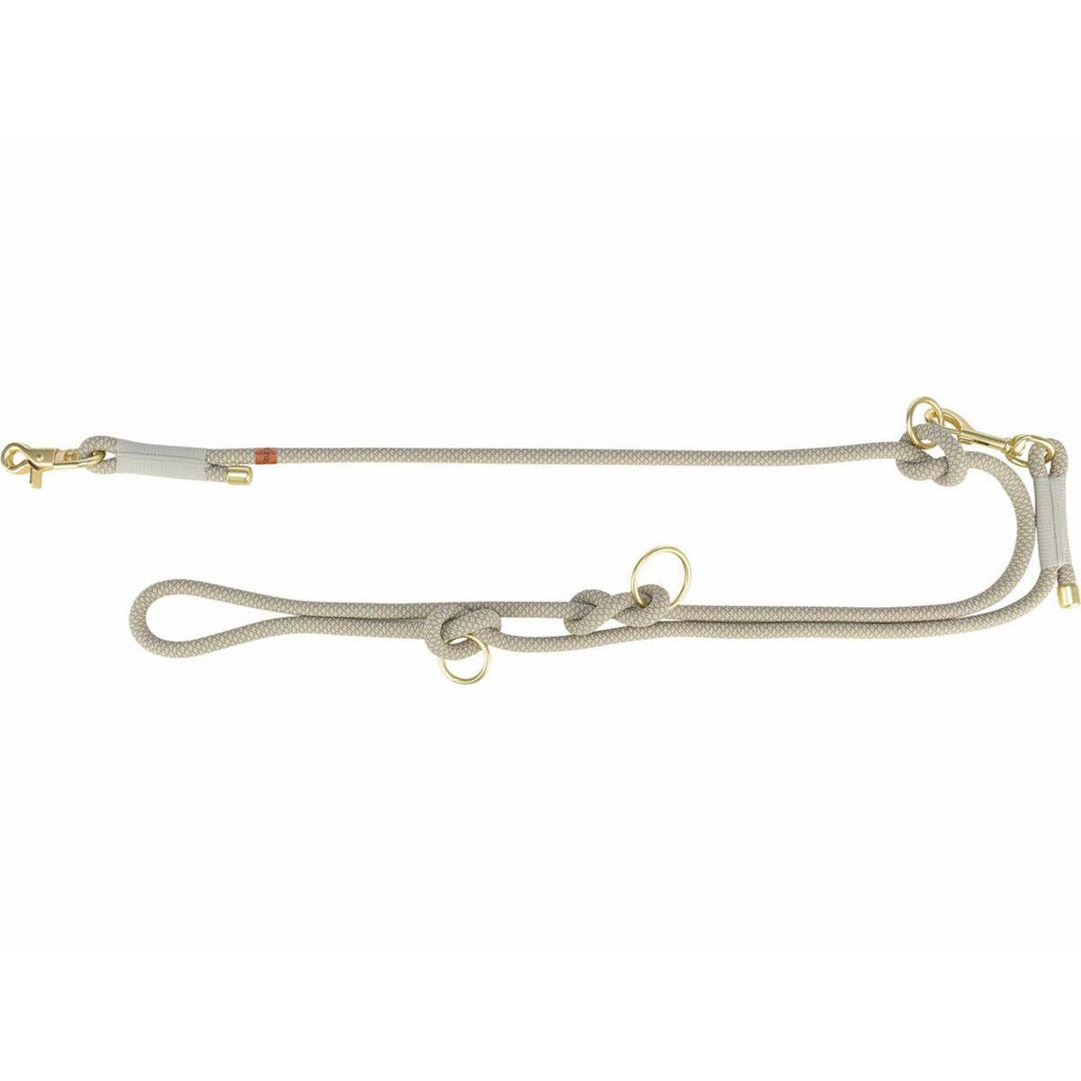 Guinzaglio regolabile per cane Trixie Soft Rope Grigio Grigio chiaro S S/XL