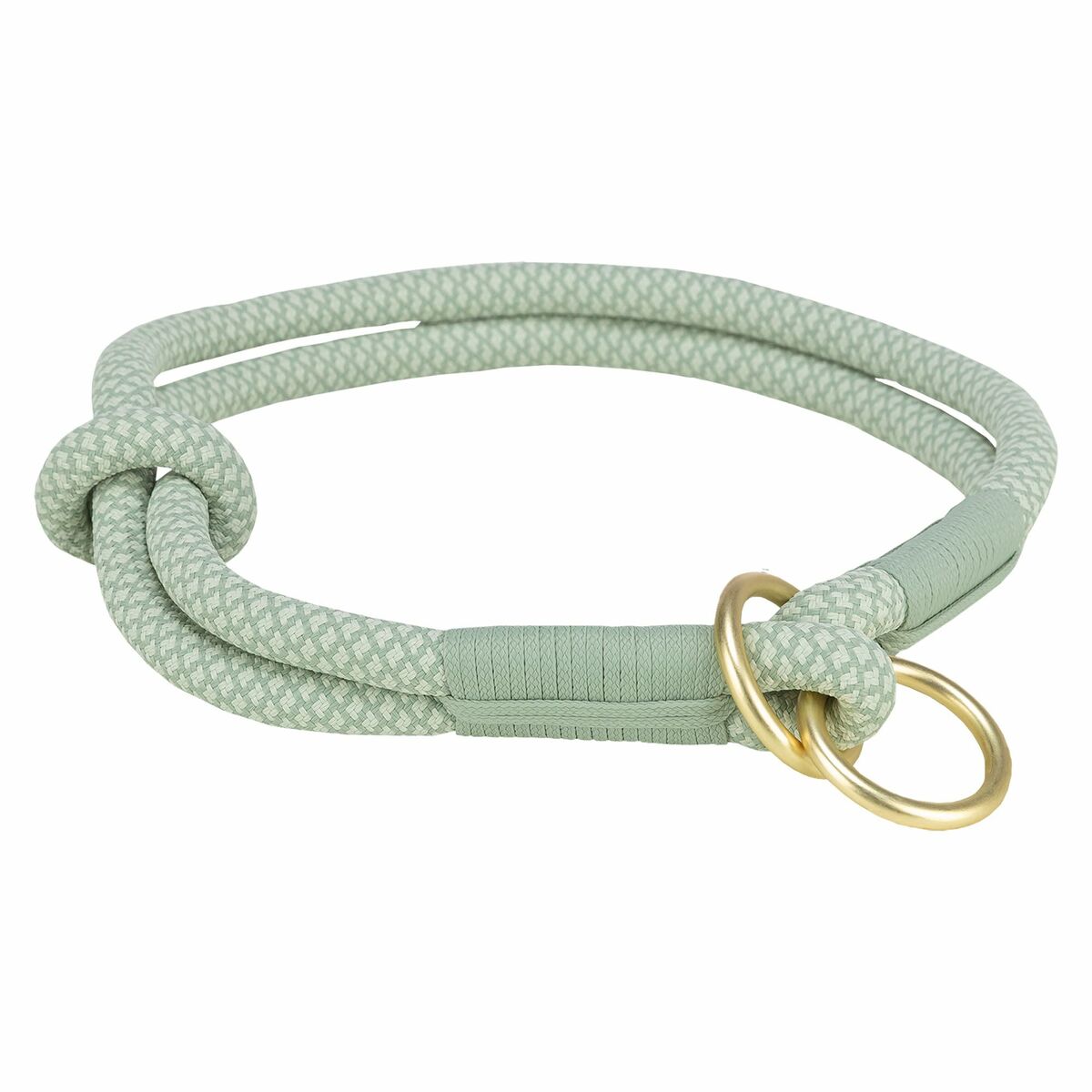 Collari da addestramento per cani Trixie Soft Rope Verde Menta L/XL 55 cm