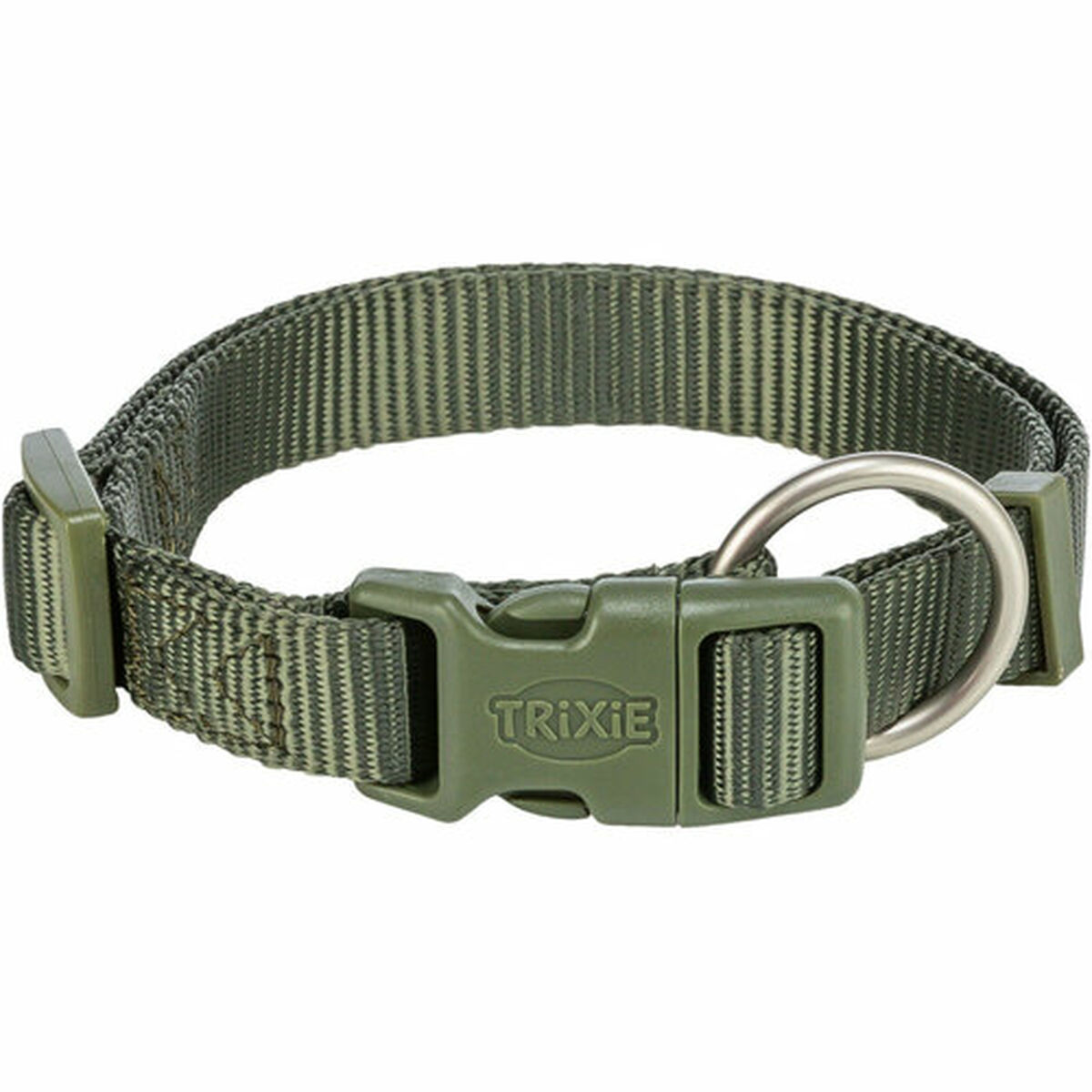 Collare per Cani Trixie Premium Verde Oliva S/M 30-45 cm - Immagine 2