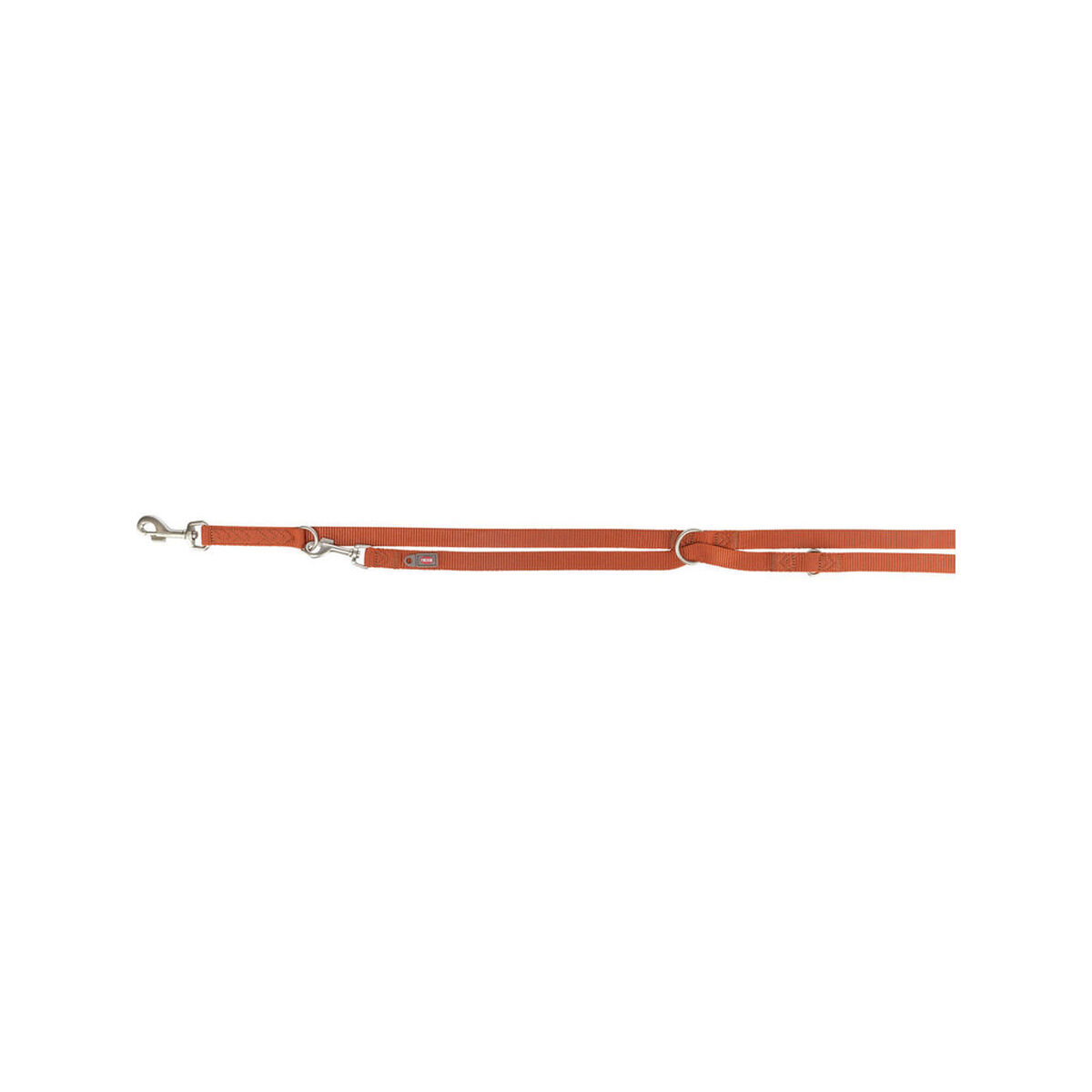 Guinzaglio regolabile per cane Trixie Premium Arancio M/L