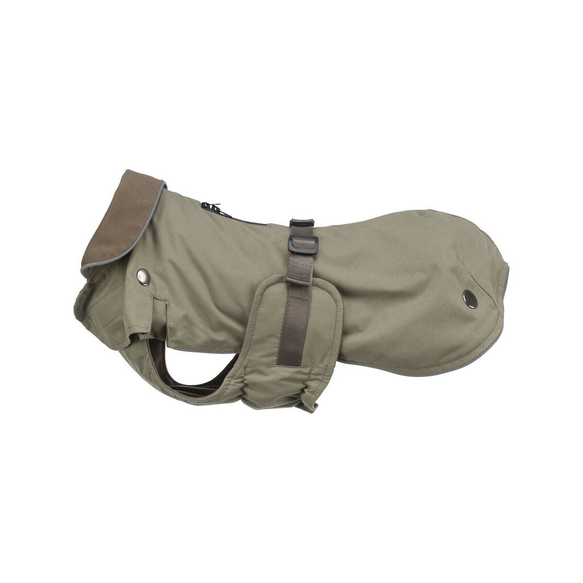 Cappotto per Cani Trixie Hermy Pesca Oliva S - Immagine 1