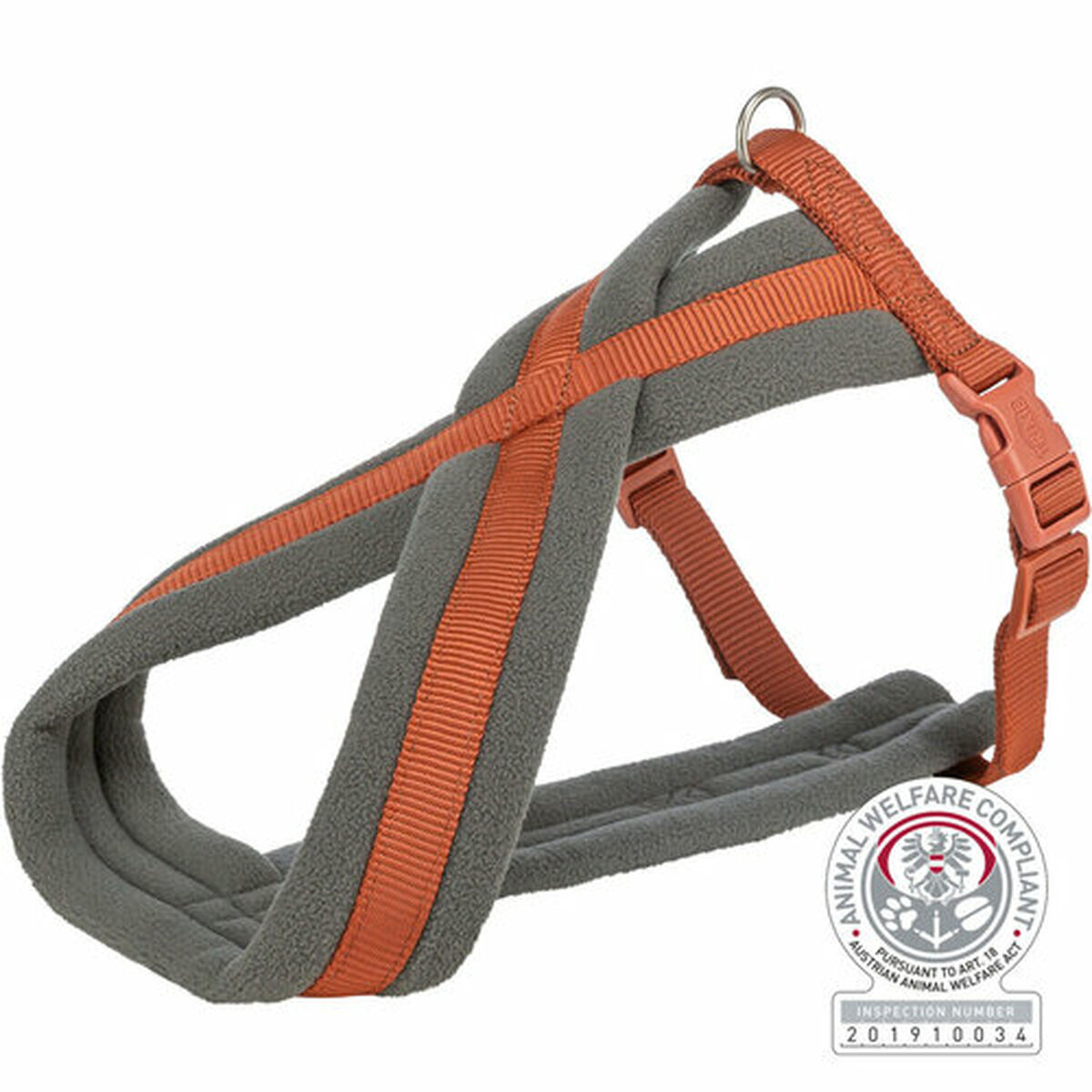 Imbracatura per Cani Trixie Confort Premium Arancio M/L - Immagine 2
