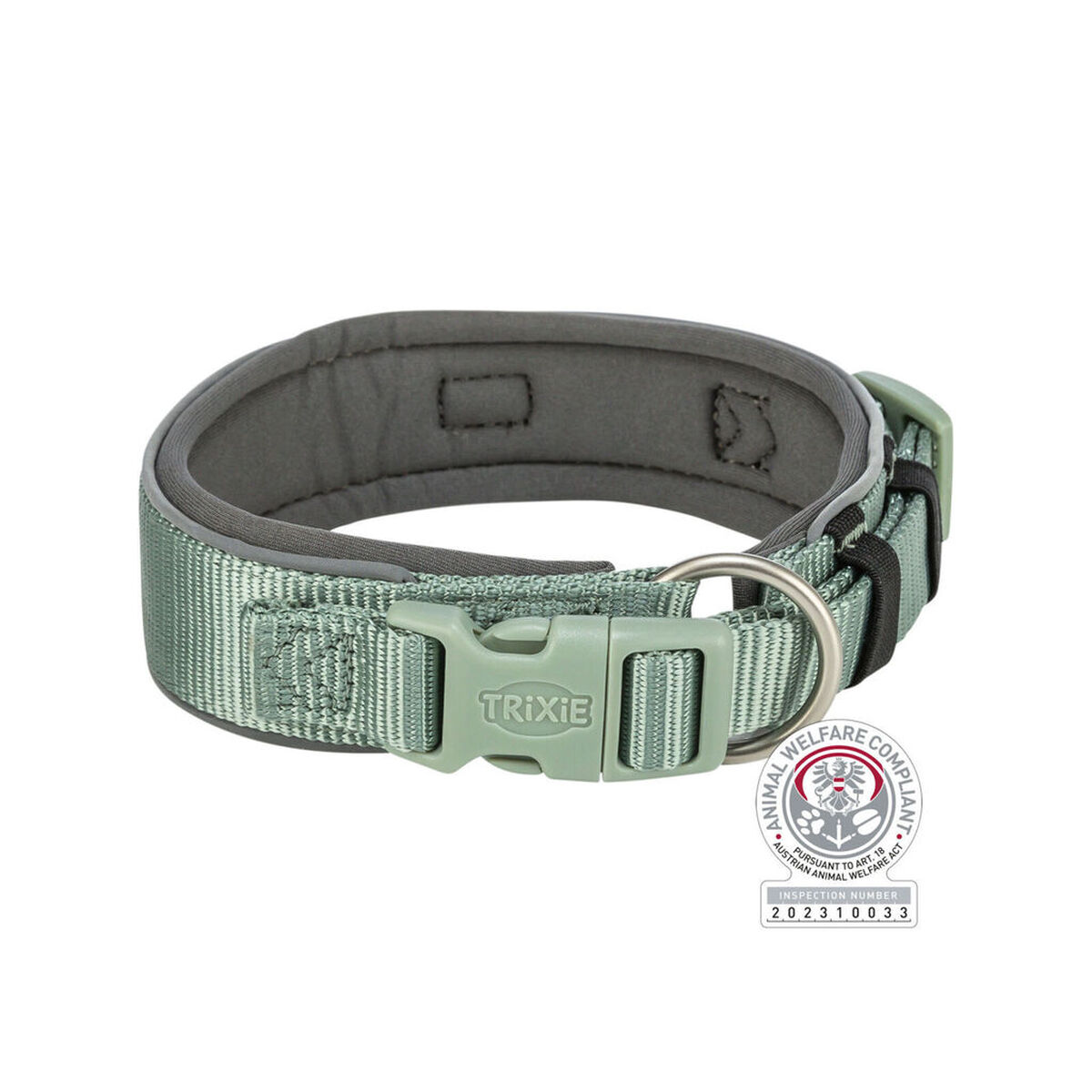 Collare per Cani Trixie Premium Verde Grafite L 46-55 cm - Immagine 7