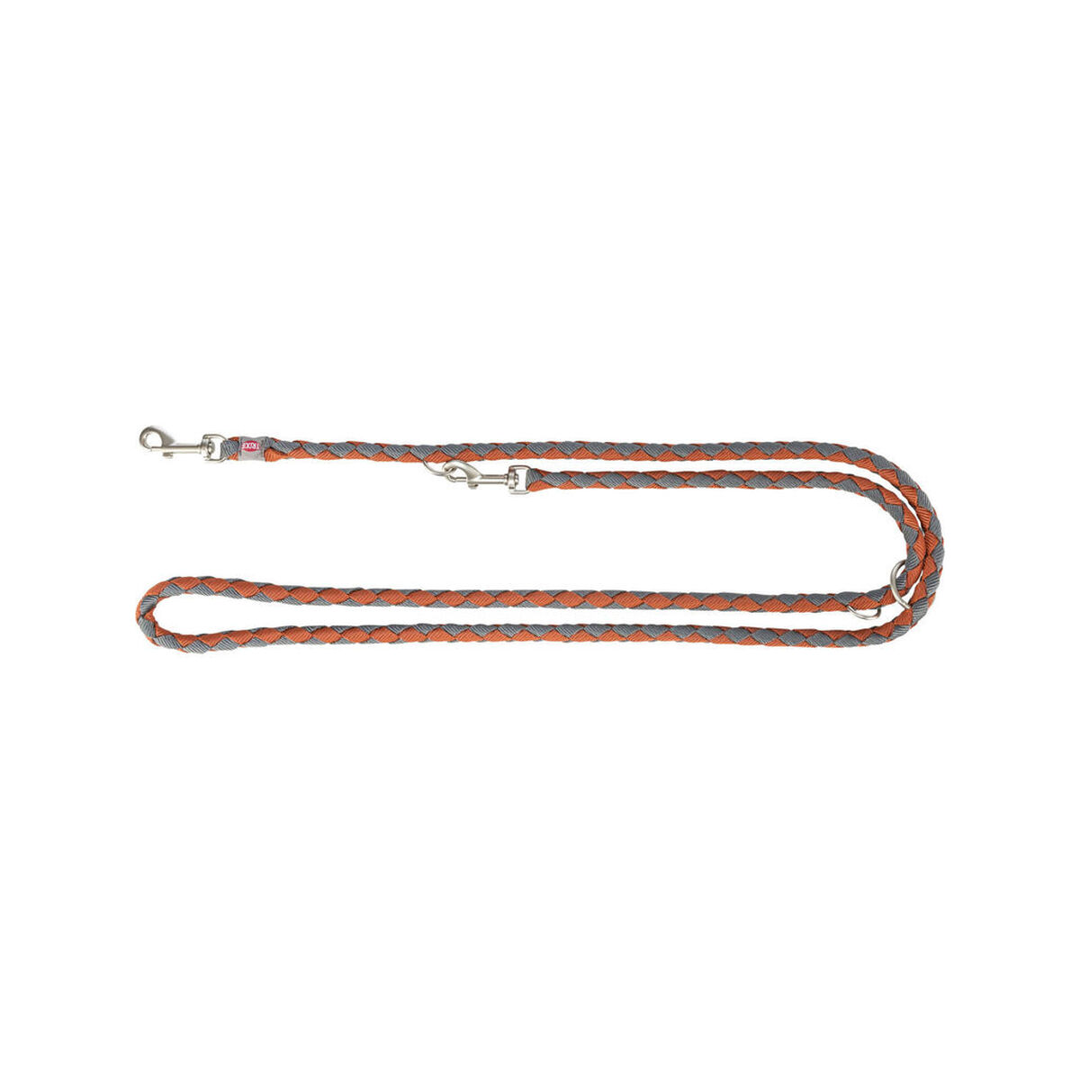 Guinzaglio regolabile per cane Trixie Arancio Grafite L/XL 2 m