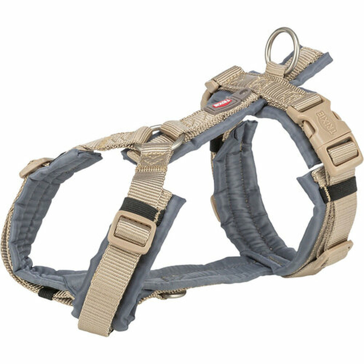 Imbracatura per Cani Trixie Premium Trekking Grafite Sabbia S - Immagine 2