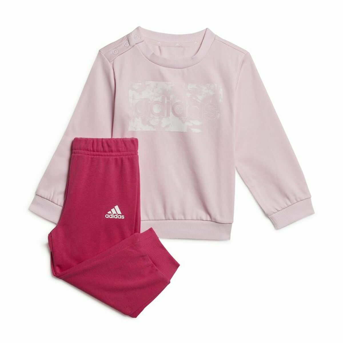 Completo Sportivo per Bambini Adidas Essentials Rosa - Immagine 3