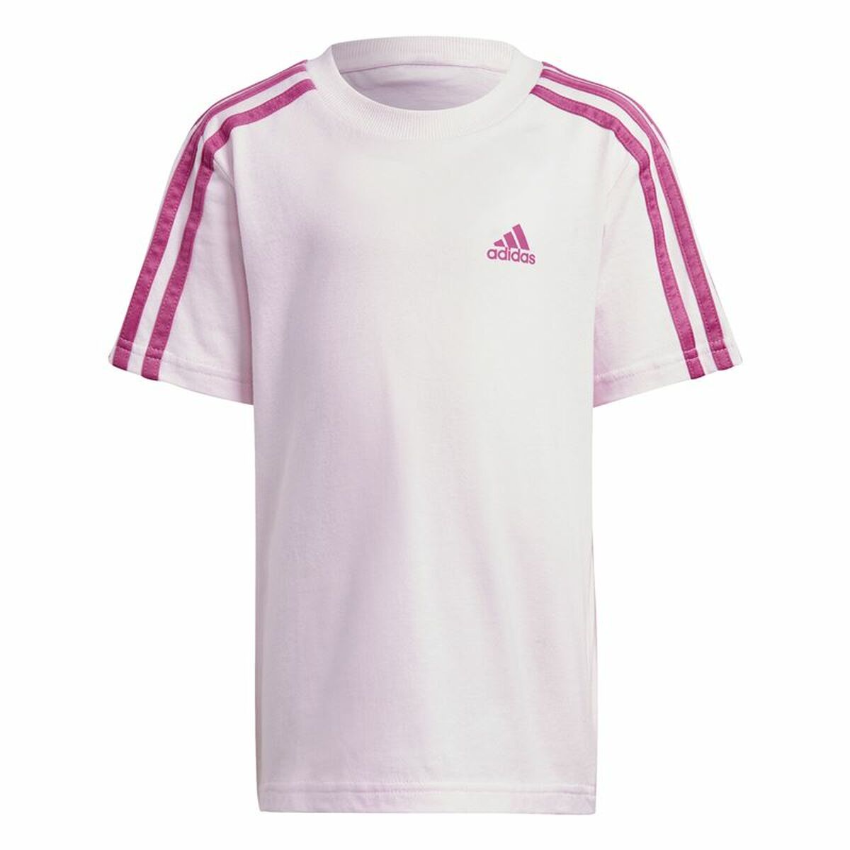 Completo Sportivo per Bambini Adidas 3 Stripes Rosa - Immagine 2