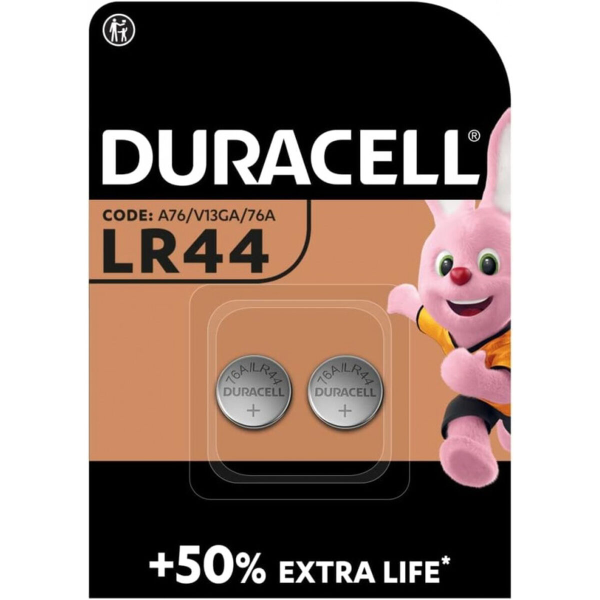 Cella a bottone DURACELL 1,5 V LR41 (10 Unità)