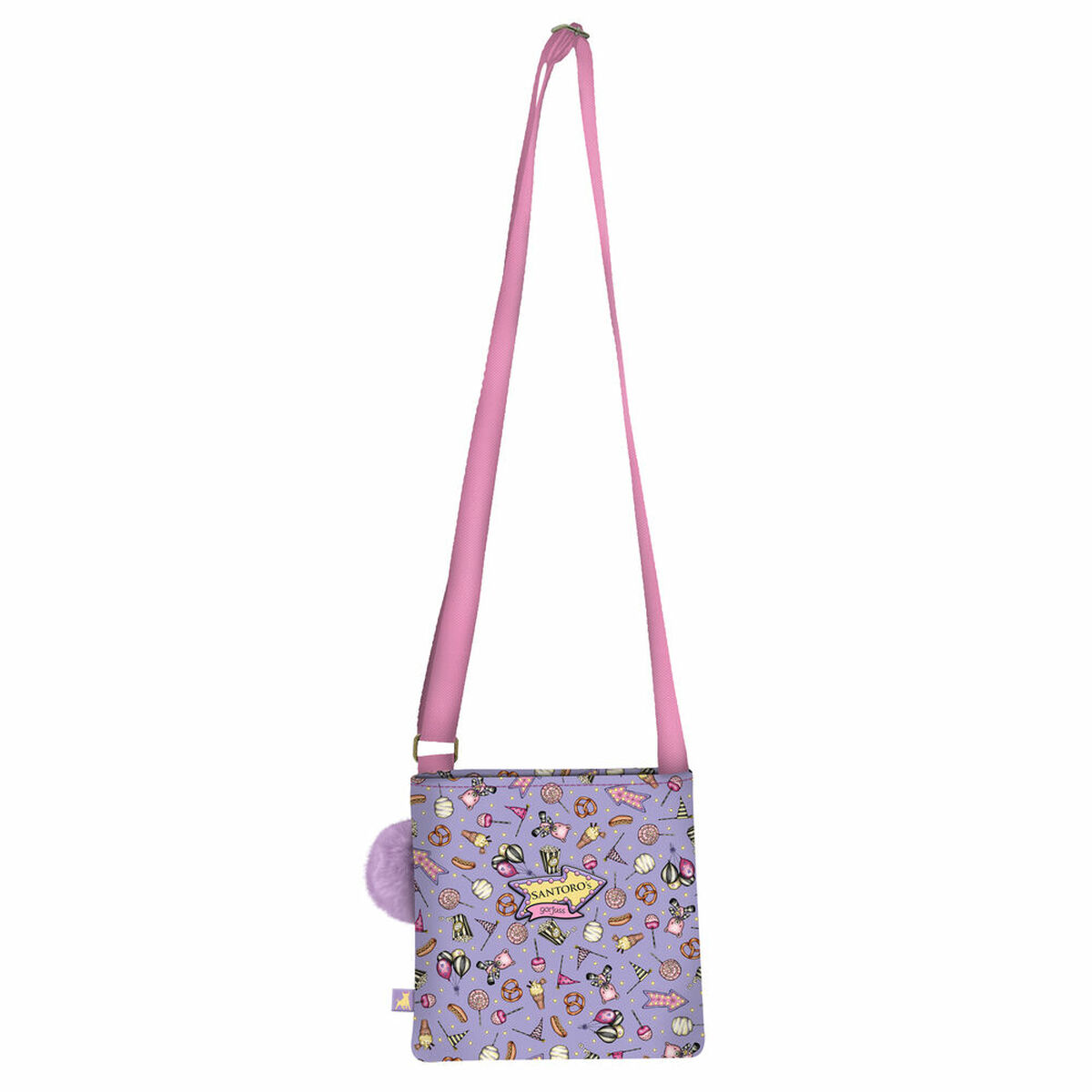 Borsa a Tracolla Gorjuss First prize Lilla (21 x 20 x 1.5 cm) - Immagine 2