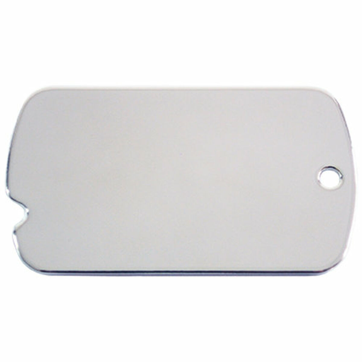 Targhetta per collana Imarc Military Argento - Immagine 2