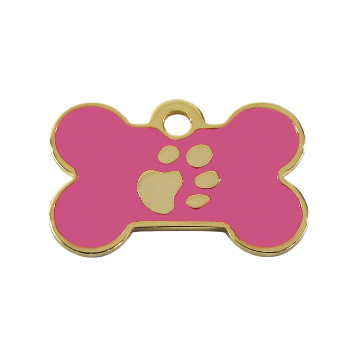 Targhetta per collana Imarc Bone Rosa Dorato - Immagine 1