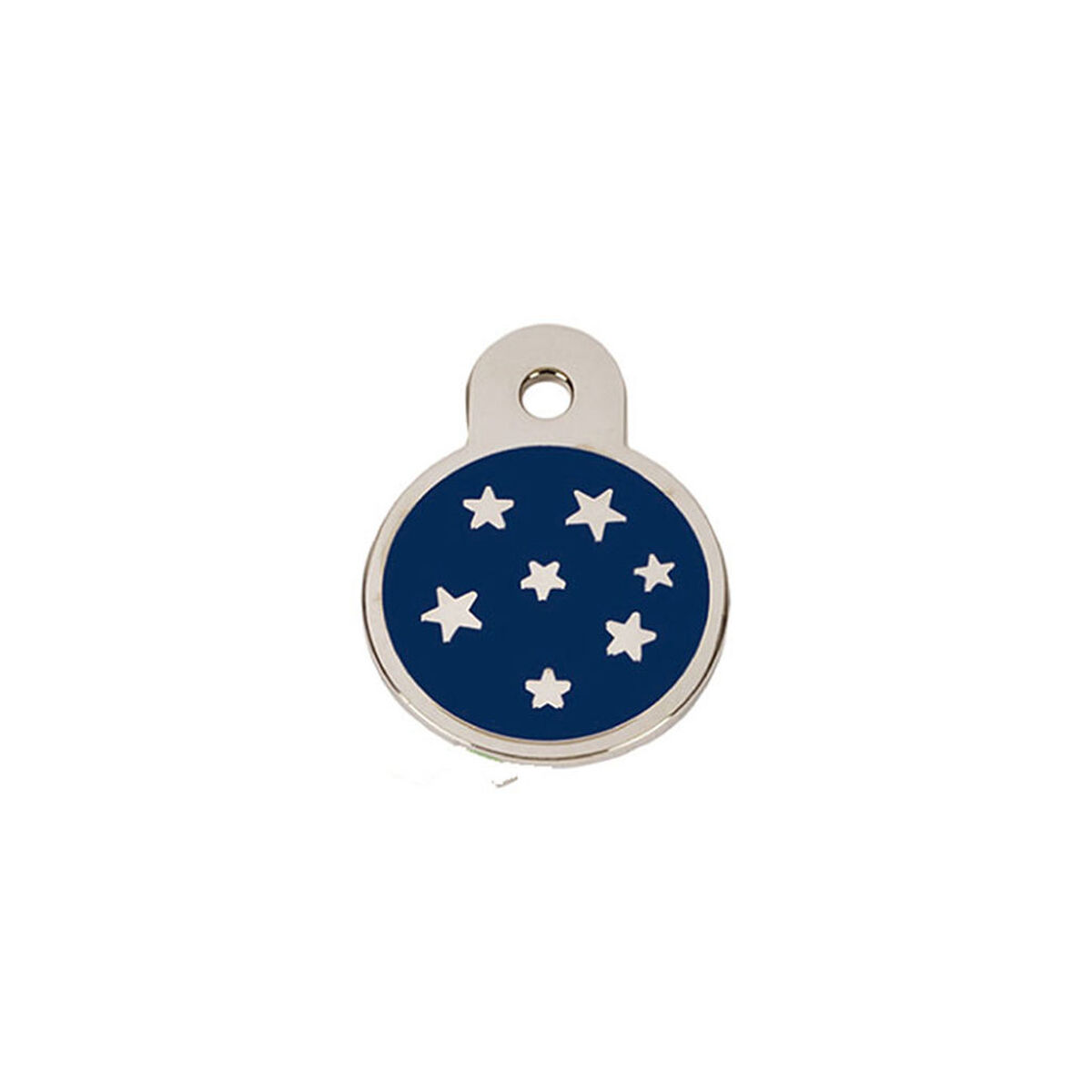 Targhetta per collana Imarc PetScribe Passion Azzurro Argento