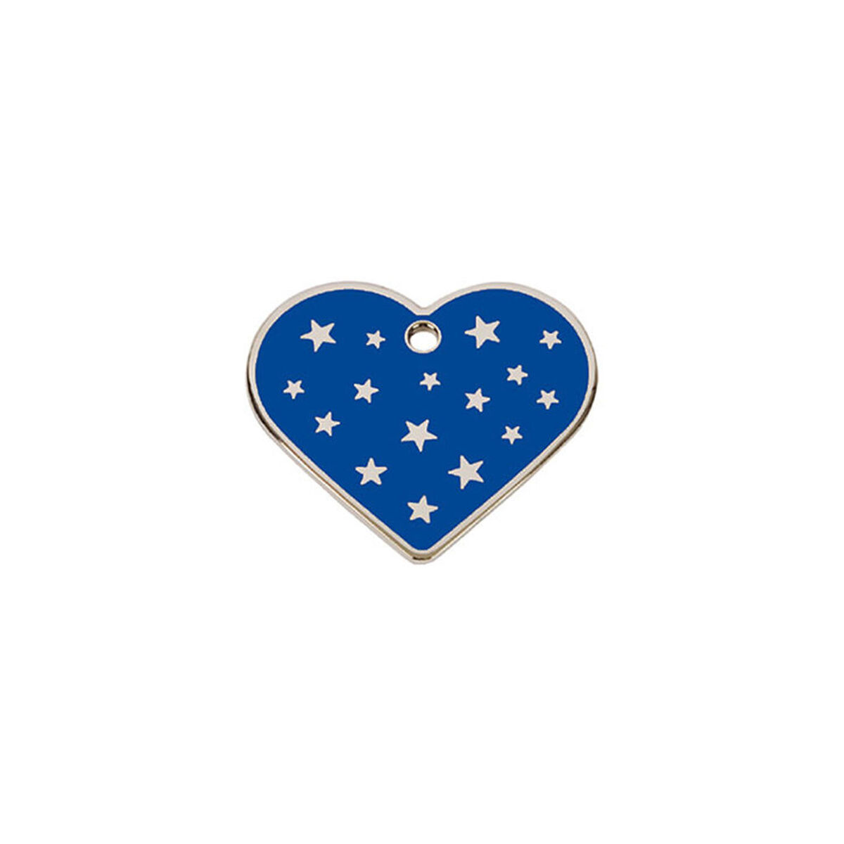 Targhetta per collana Imarc PetScribe Passion Azzurro Argento