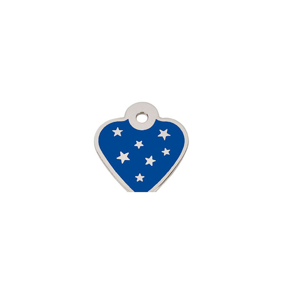 Targhetta per collana Imarc PetScribe Passion Azzurro Argento