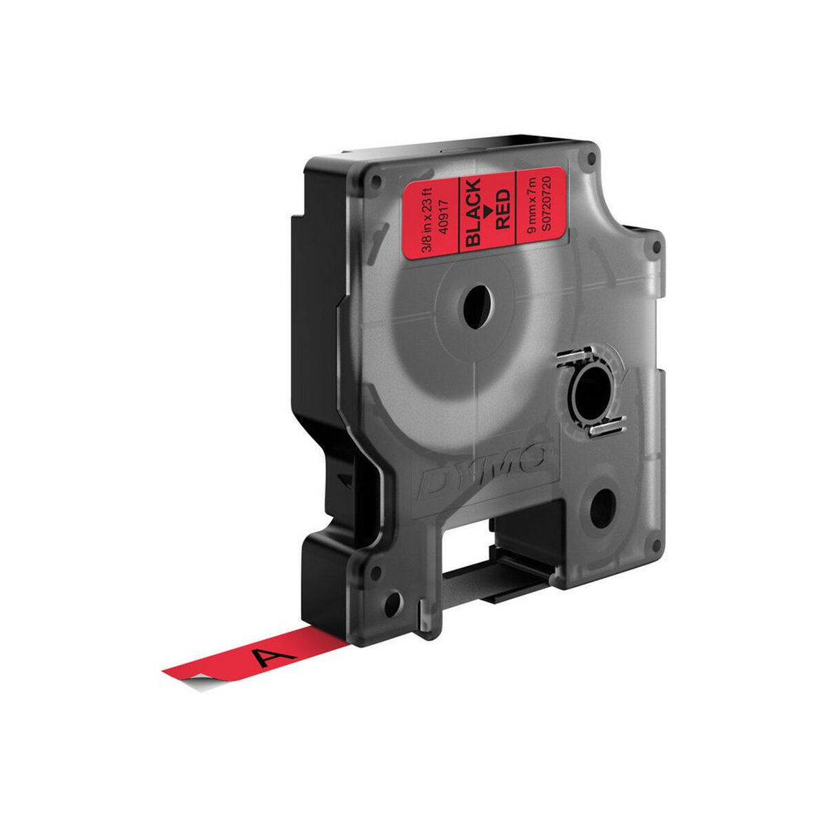 Nastro a trasferimento termico Dymo D1 40917 7 m Nero/Rosso (5 Unità) - Immagine 2