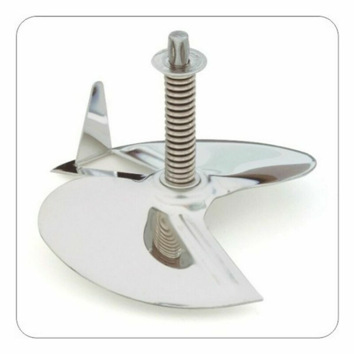 Passatutto Haeger VM-25W.001A Bianco Acciaio inossidabile Plastica - Immagine 3