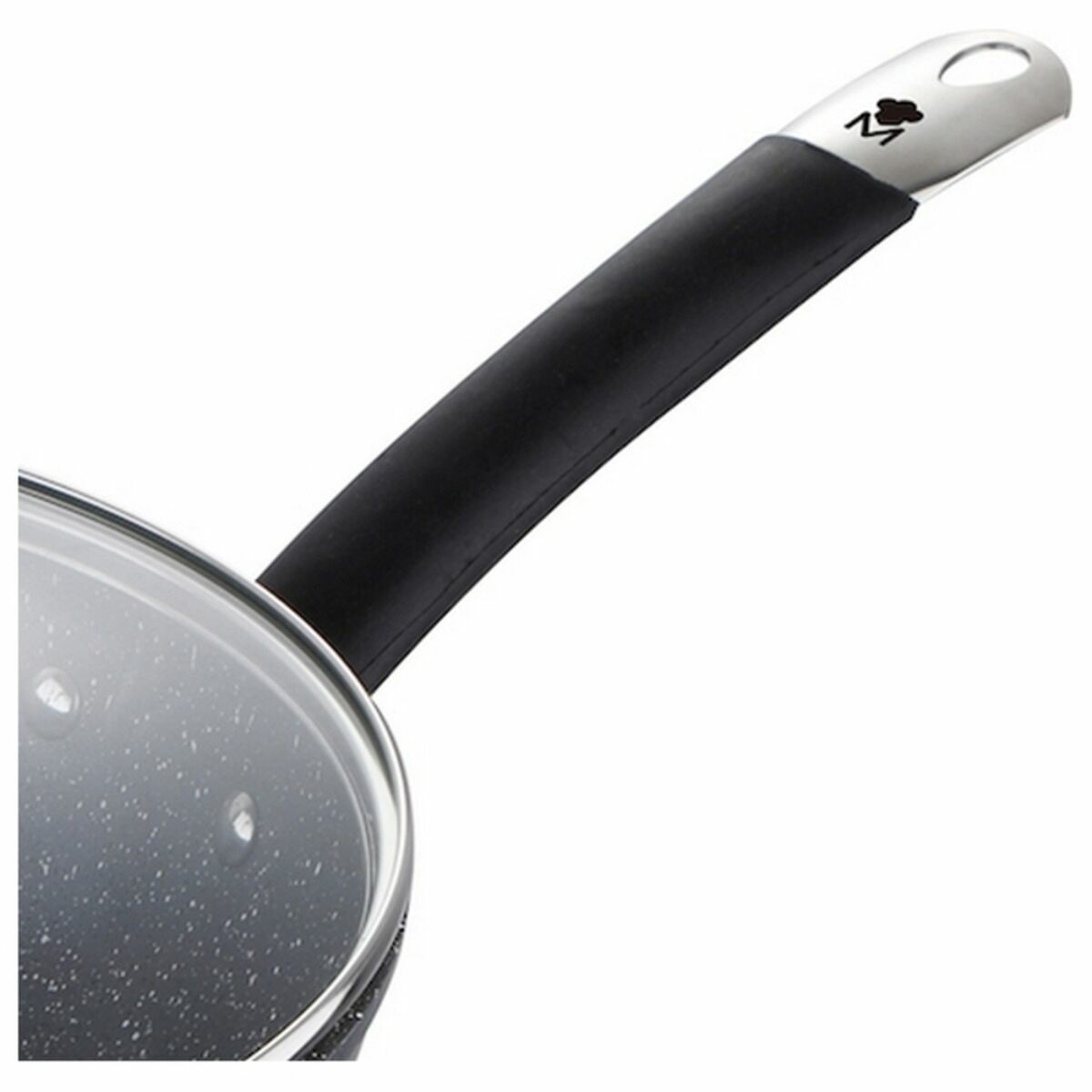 Padella Wok Masterpro Grigio Alluminio Alluminio Forgiato (Ø 28 cm) - Immagine 4