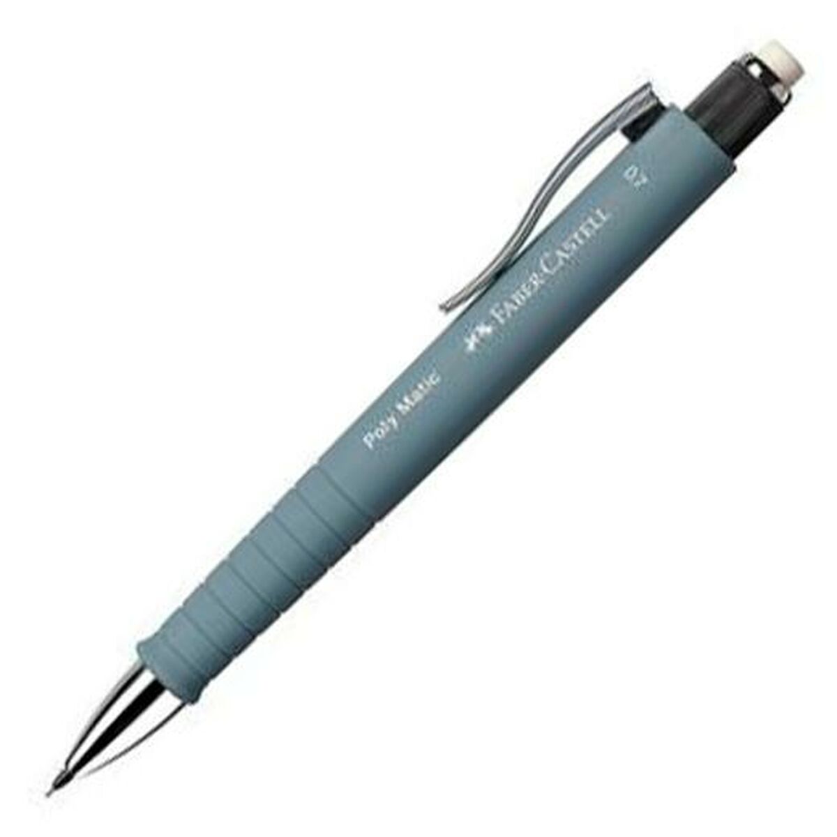Portamine Faber-Castell Poly Matic Grigio 0,7 mm (5 Unità) - Immagine 2