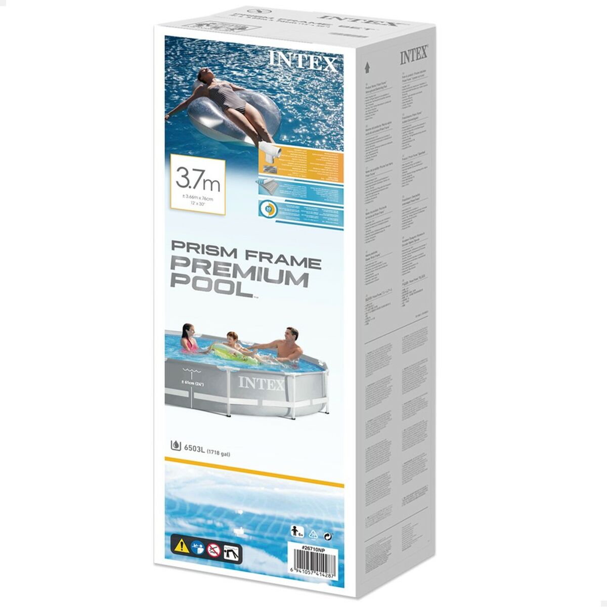 Piscina Smontabile Intex 26710NP 366 x 76 x 366 cm 6503 L - Immagine 4