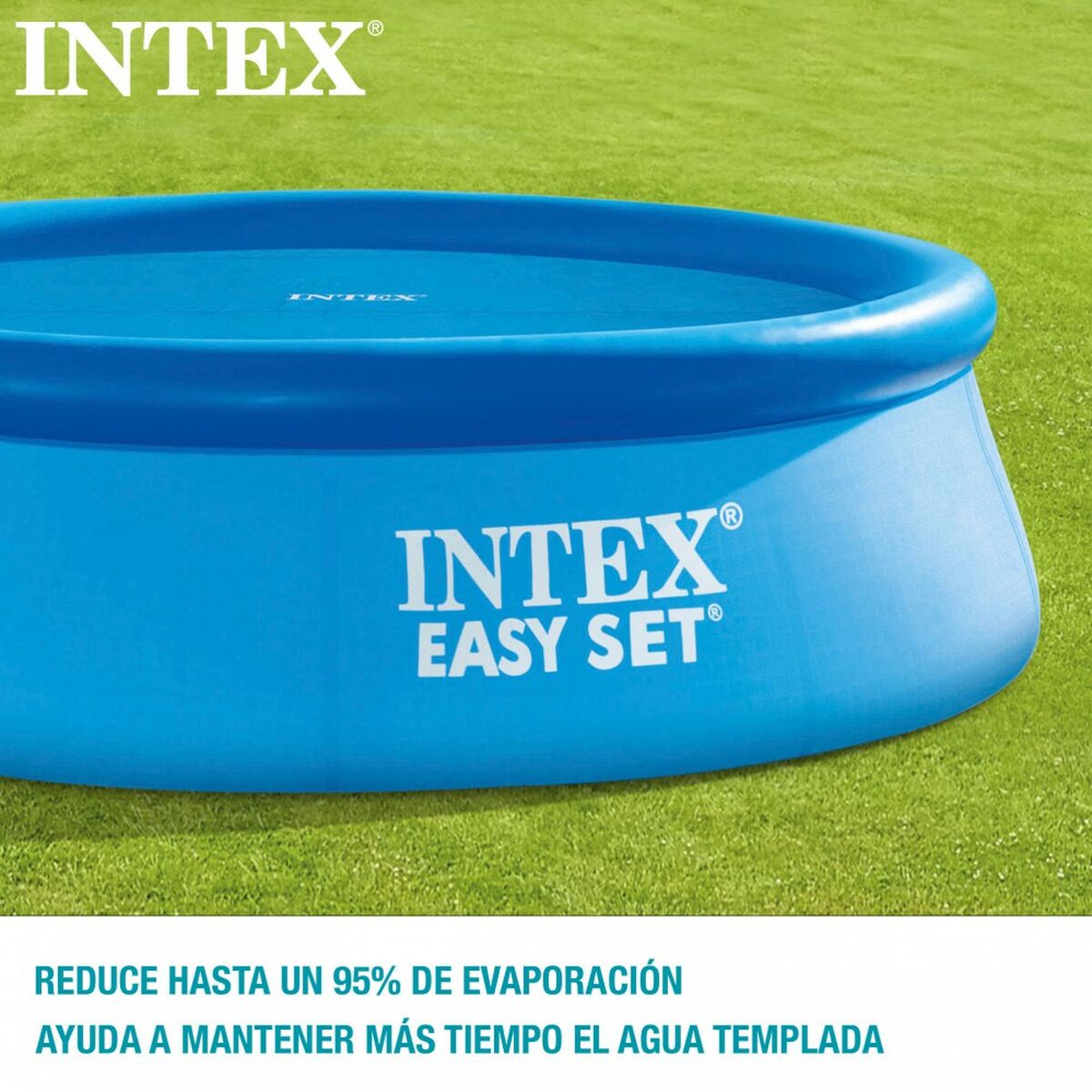 Copertura per piscina Intex 28010 Rotondo Solare Ø 244 cm - Immagine 6