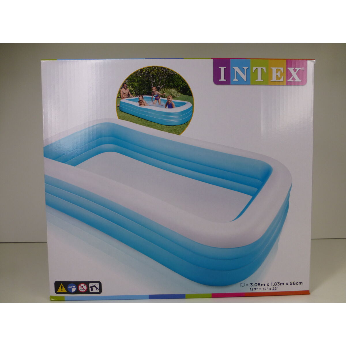 Piscina Gonfiabile Intex 58484 305 x 56 x 193 cm - Immagine 3
