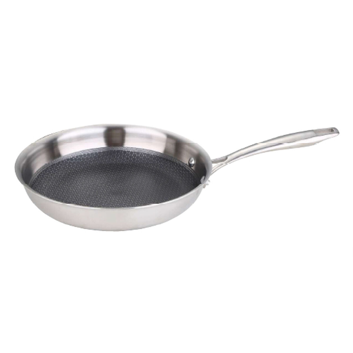 Padella Masterpro BGMP-1632 Ø 28 cm Argentato Acciaio inossidabile - Immagine 2
