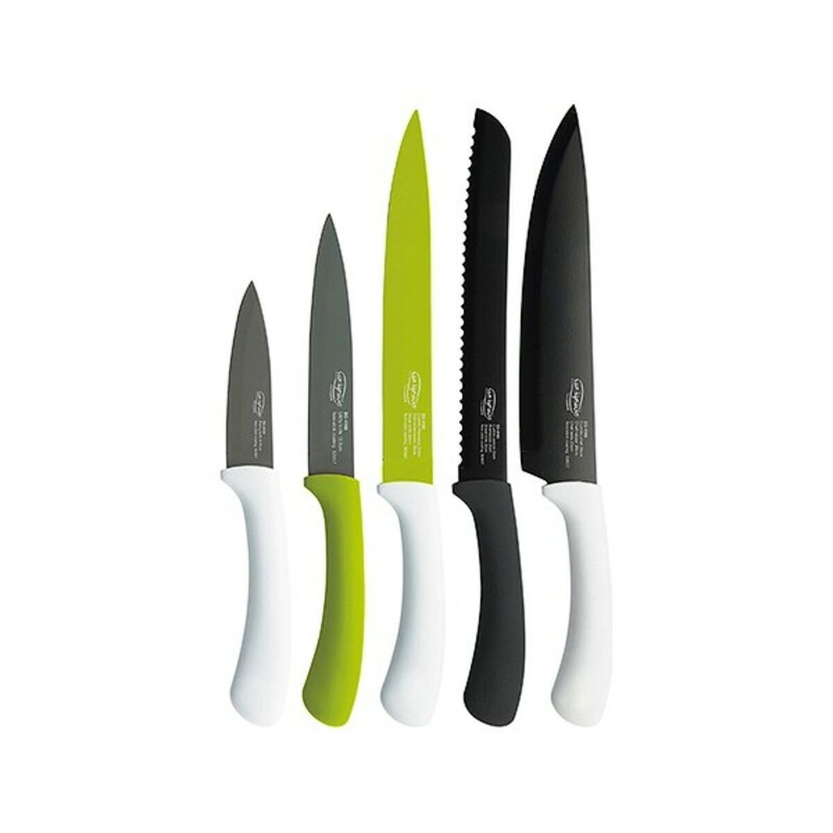 Set di Coltelli San Ignacio green sg4165 Acciaio inossidabile Grigio - Immagine 3