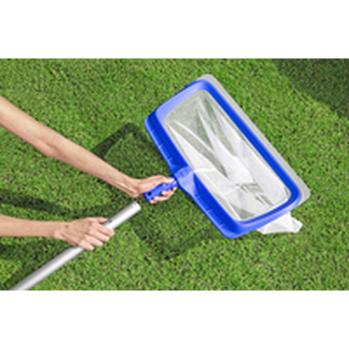 Bestway Telescopio Piscina in Alluminio 457 cm Retrattile Giardino 58702 - Immagine 5