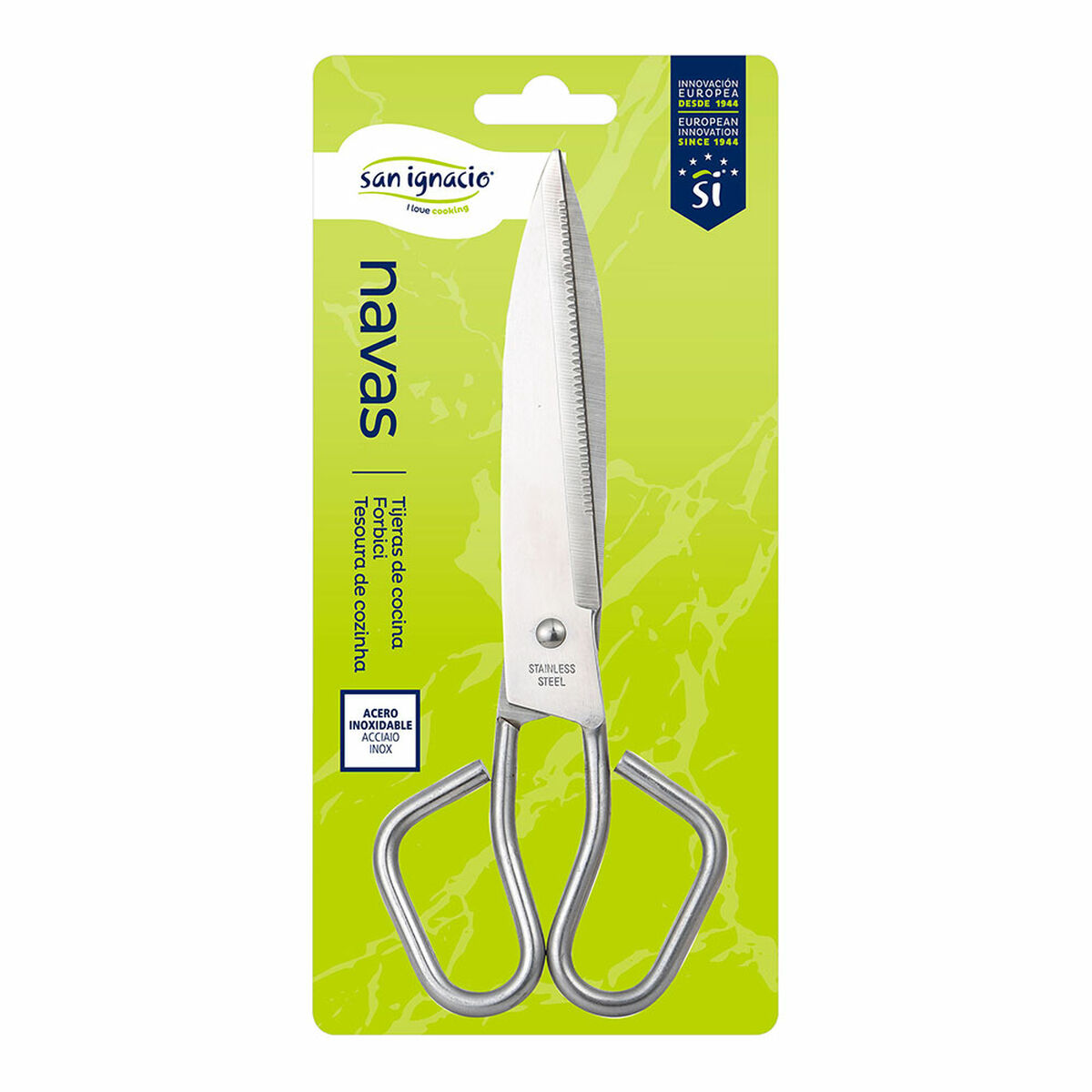 Forbici da Cucina San Ignacio SG-7284 Acciaio inossidabile 19 x 7,7 cm - Immagine 4