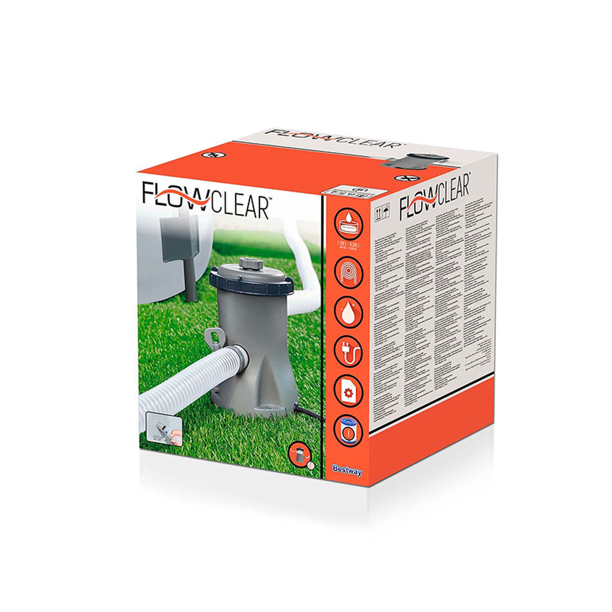 Bestway Depuratore per Piscina 1249 Litri/Ora Giardino 58381 - Immagine 2