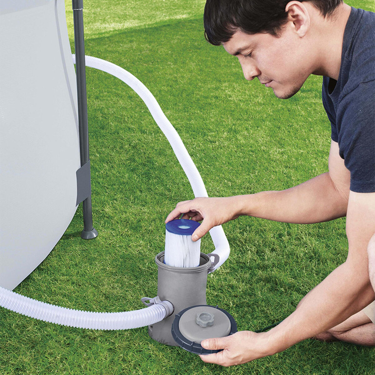 Bestway Depuratore per Piscina 1249 Litri/Ora Giardino 58381 - Immagine 3