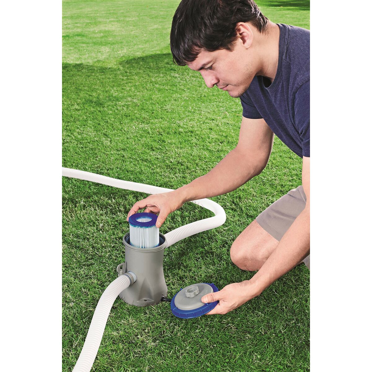 Bestway Depuratore per Piscina 1249 Litri/Ora Giardino 58381 - Immagine 5