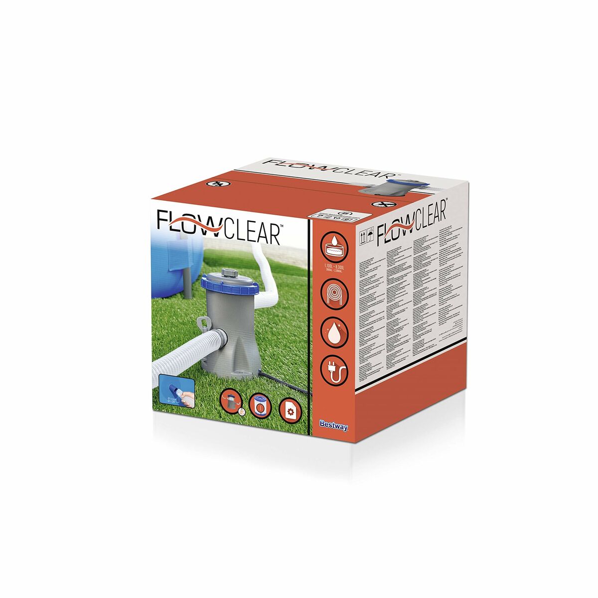Bestway Depuratore per Piscina 1249 Litri/Ora Giardino 58381 - Immagine 8