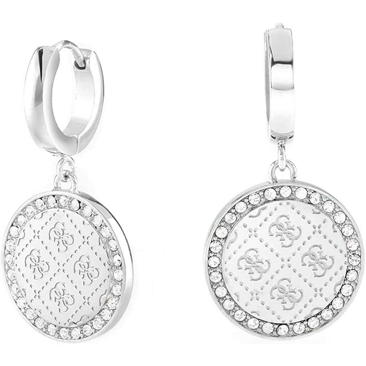 Orecchini Donna Guess JUBE01158JWRHT-U 2 cm - Immagine 1