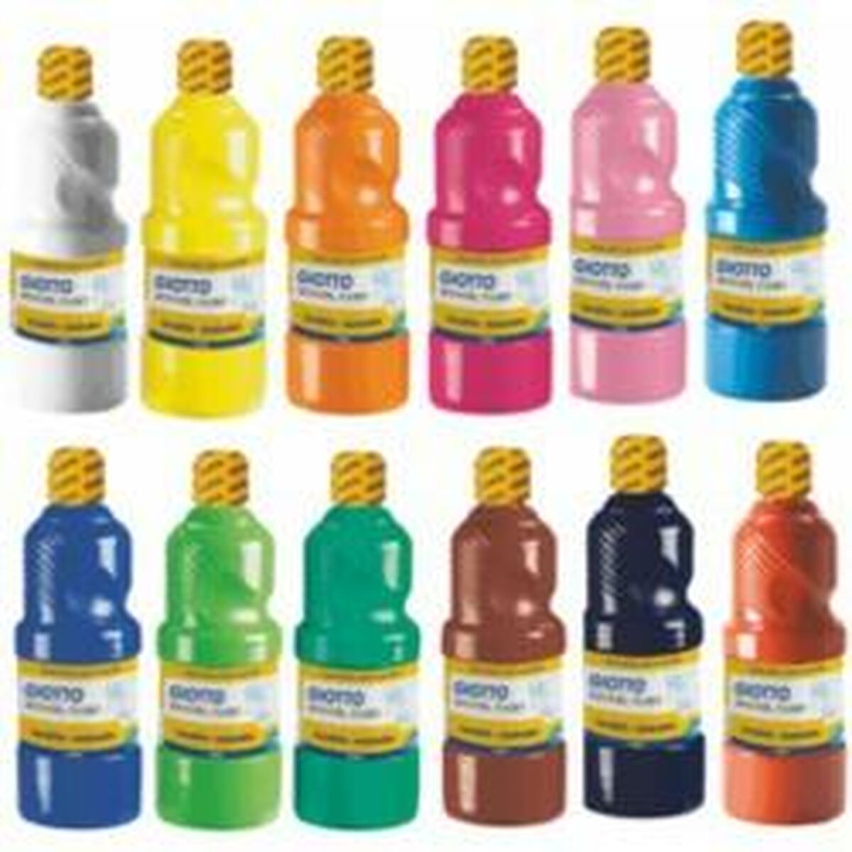 Pittura a tempera Giotto   Bianco 1 L (6 Unità) - Immagine 2