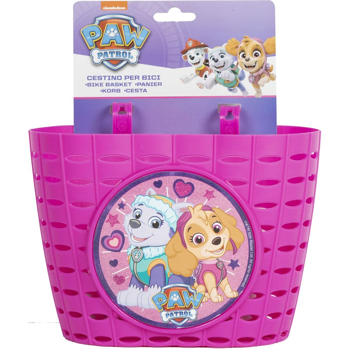 Cestino per Bicicletta per Bambini The Paw Patrol Rosa - Immagine 3