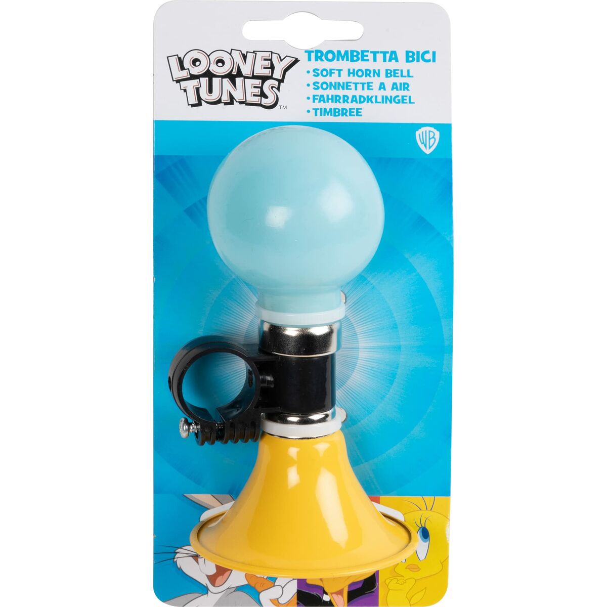 Campanello per Biciclette per Bambini Looney Tunes CZ10966 Giallo - Immagine 6