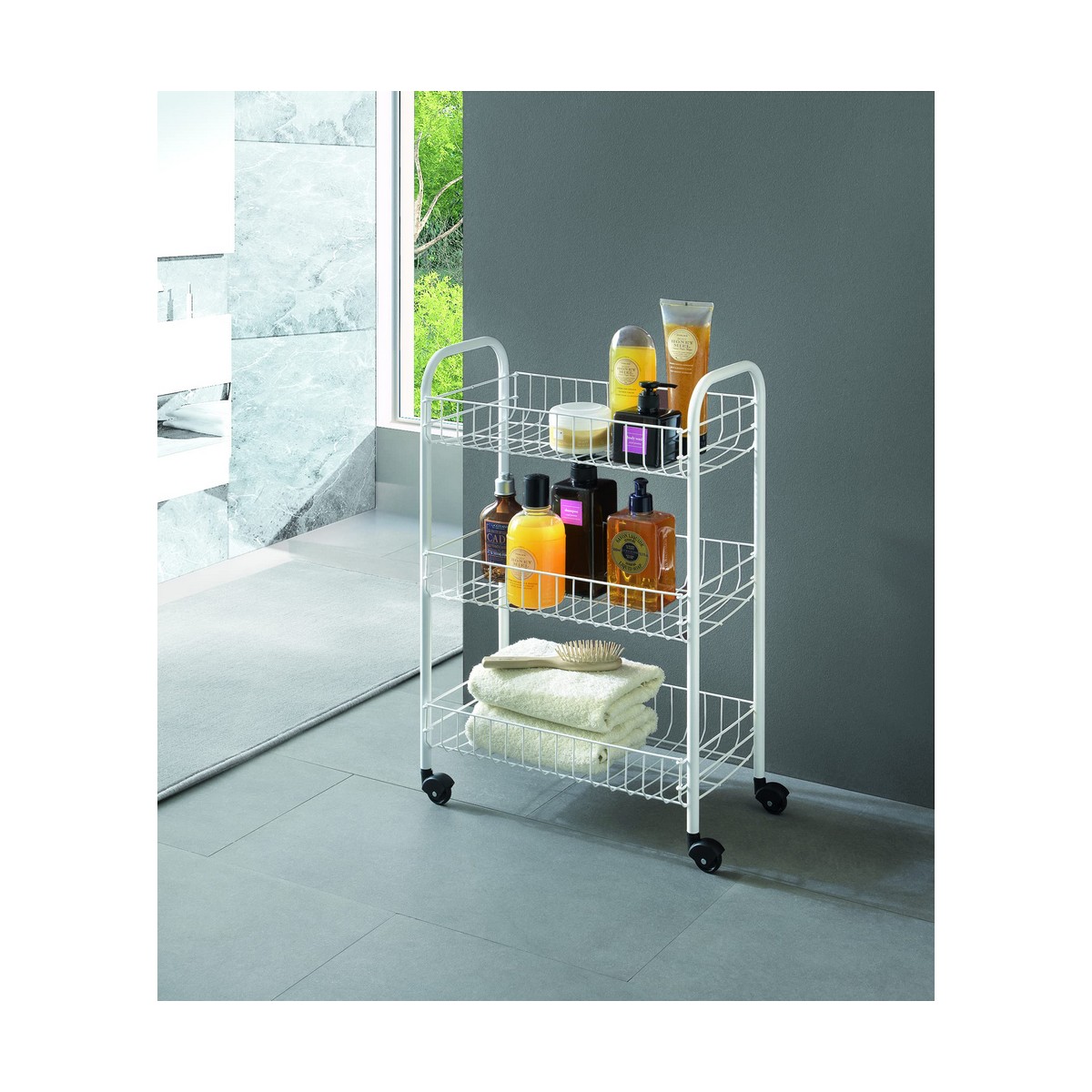 Carrello Multiuso Metaltex (41 x 23 x 63 cm) - Immagine 2