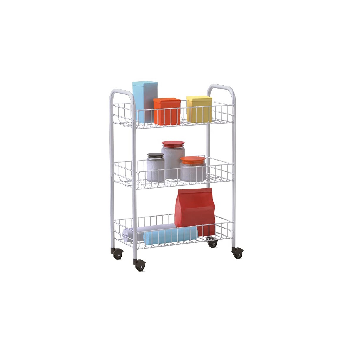 Carrello Multiuso Metaltex (41 x 23 x 63 cm) - Immagine 3