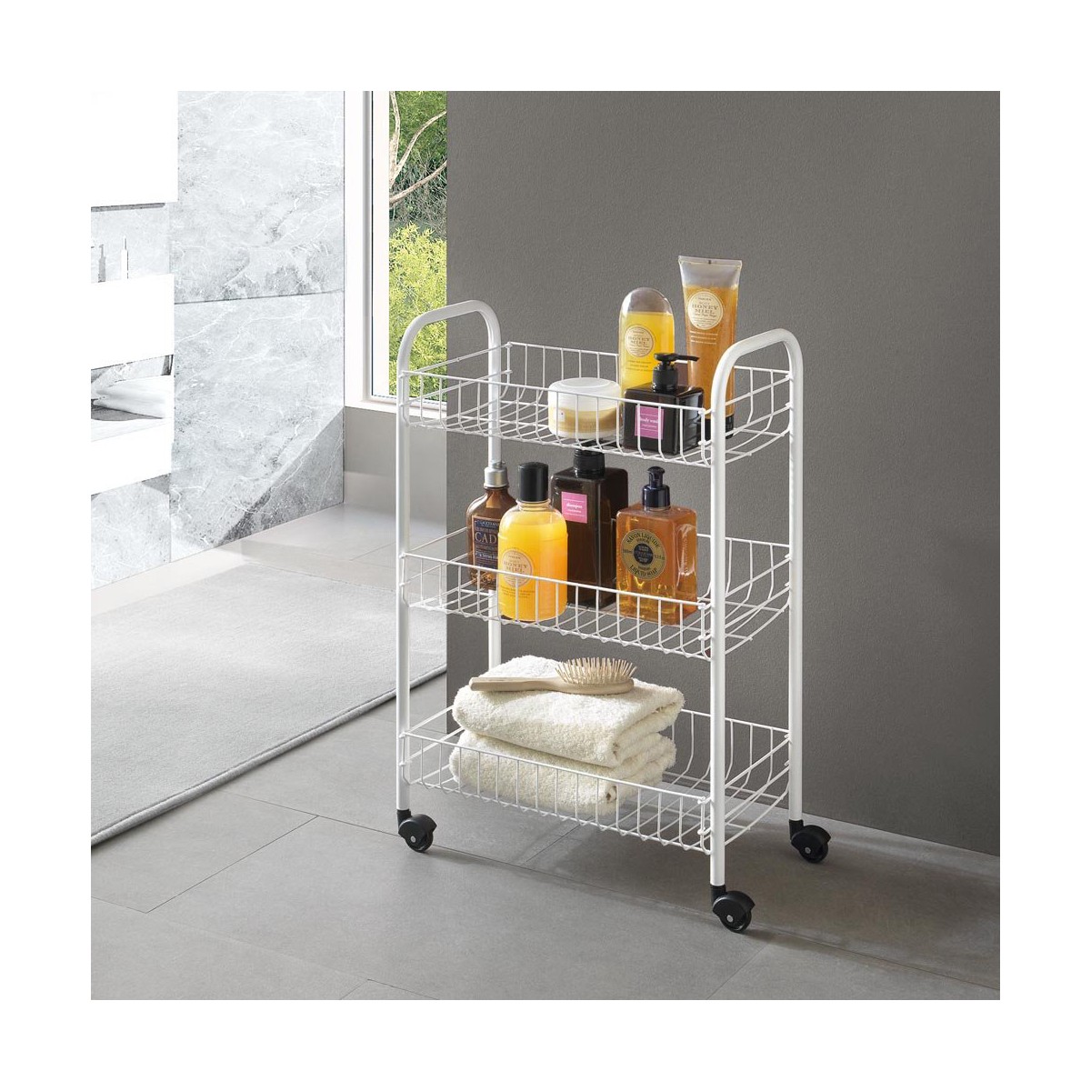 Carrello Multiuso Metaltex (41 x 23 x 63 cm) - Immagine 5