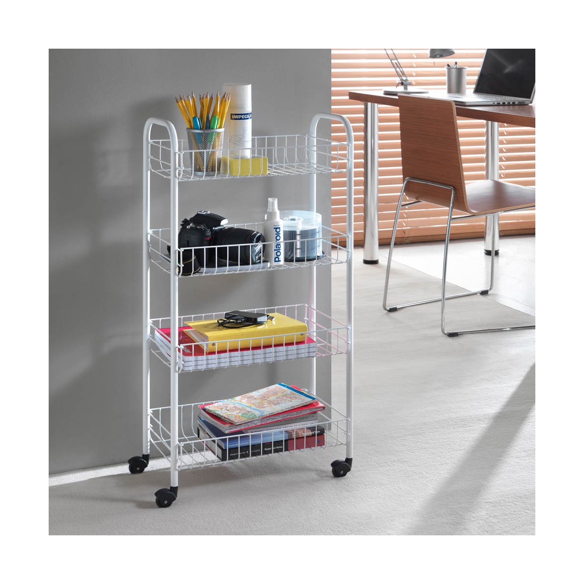 Carrello Multiuso Metaltex (41 x 23 x 84 cm) - Immagine 5